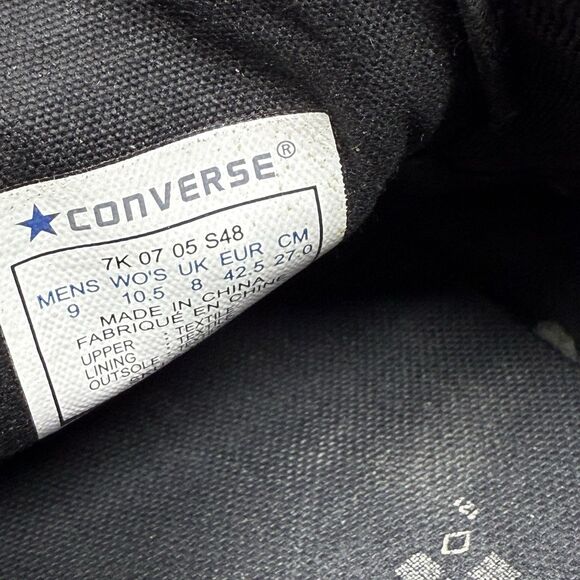 Converse Sailor Jerry Sneakers Mens 9 Tan Multicolor Nautical Slip On Shoes - Picture 13 of 16